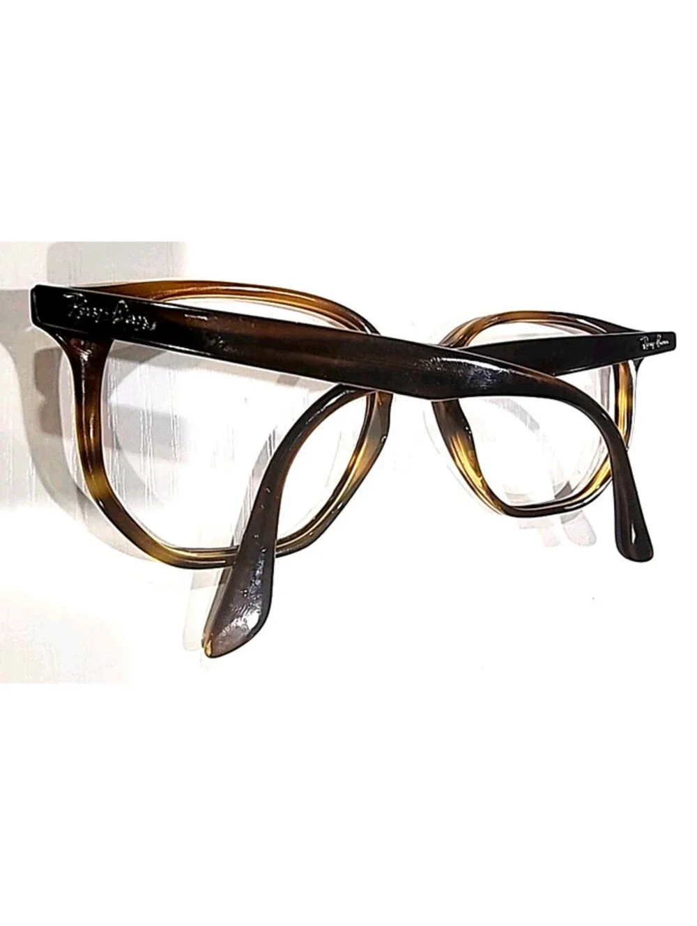 Ray Ban RB4305 820/73 Tortoise  Round Sunglasses Frame Only 53-19 145 Italy READ